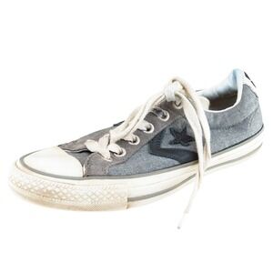 Converse All star Women Size 7 M Shoes Gray Low Top Fabric